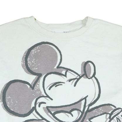 Womens UK Size S Disney White Pullover Sweatshirt