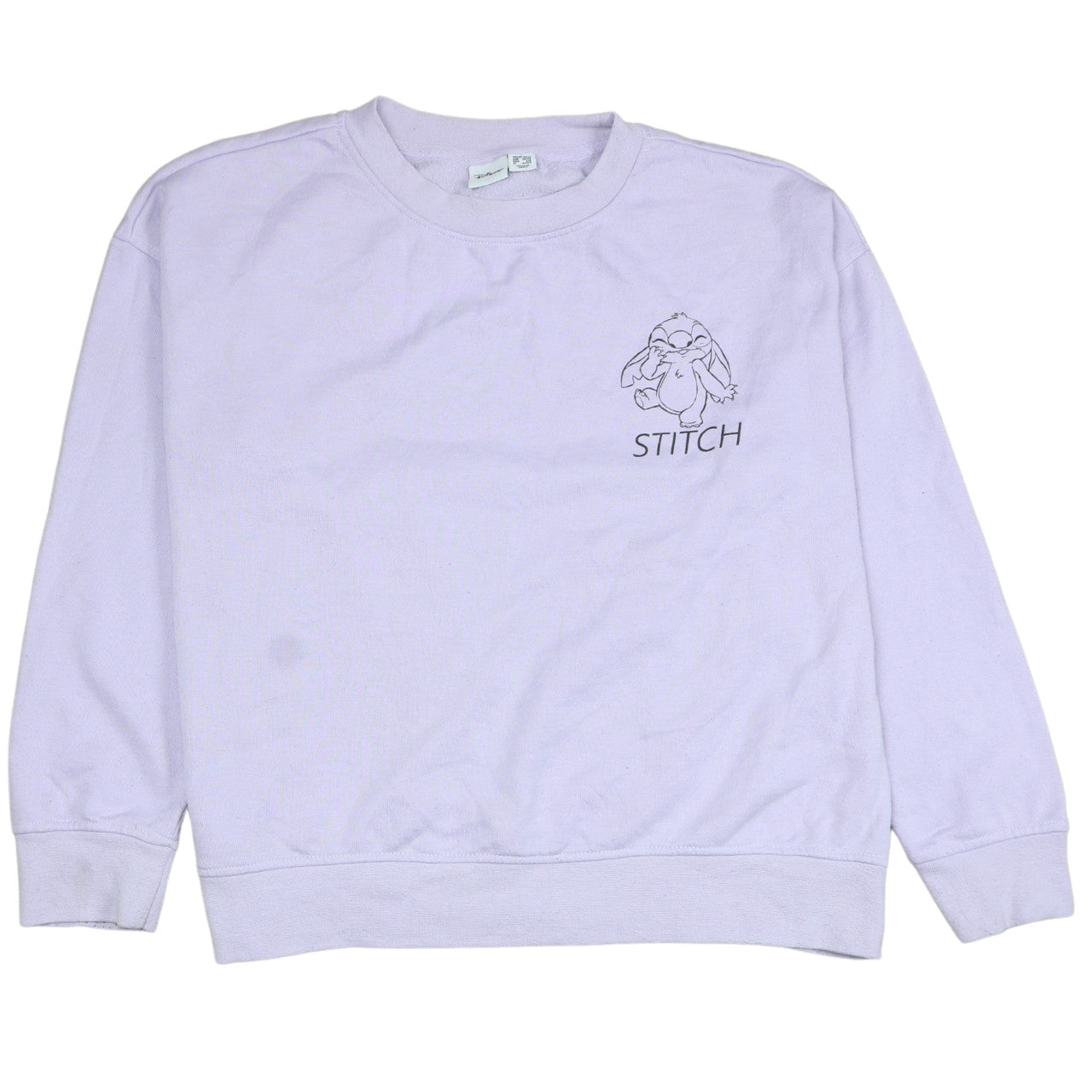 Womens UK Size S Disney Purple Pullover Sweatshirt