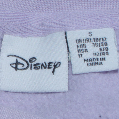 Womens UK Size S Disney Purple Pullover Sweatshirt