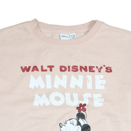 Womens UK Size 10-12 Disney Beige Pullover Sweatshirt