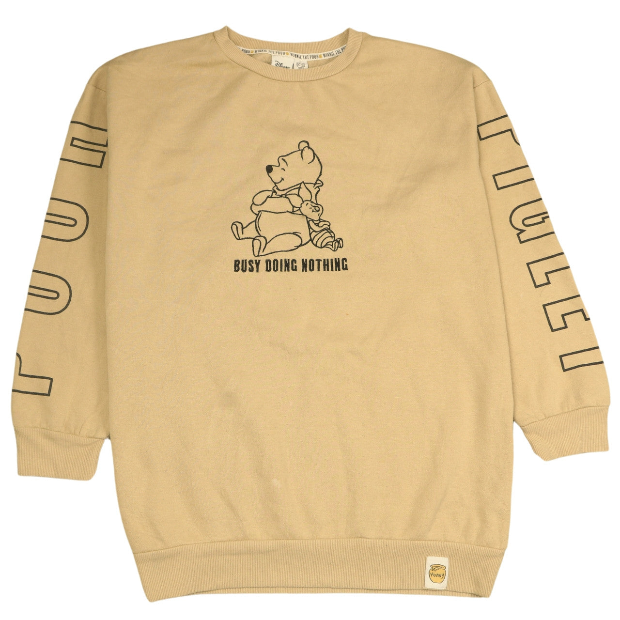Womens UK Size L Disney Beige Pullover Sweatshirt
