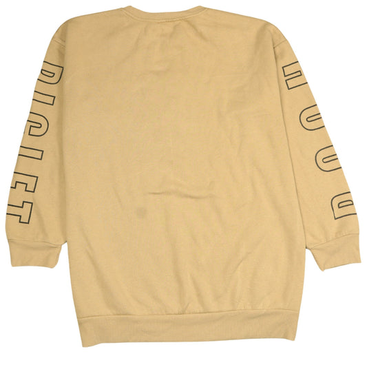 Womens UK Size L Disney Beige Pullover Sweatshirt