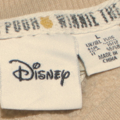 Womens UK Size L Disney Beige Pullover Sweatshirt