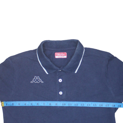 Mens UK Size M Kappa Blue Henley Sweatshirt