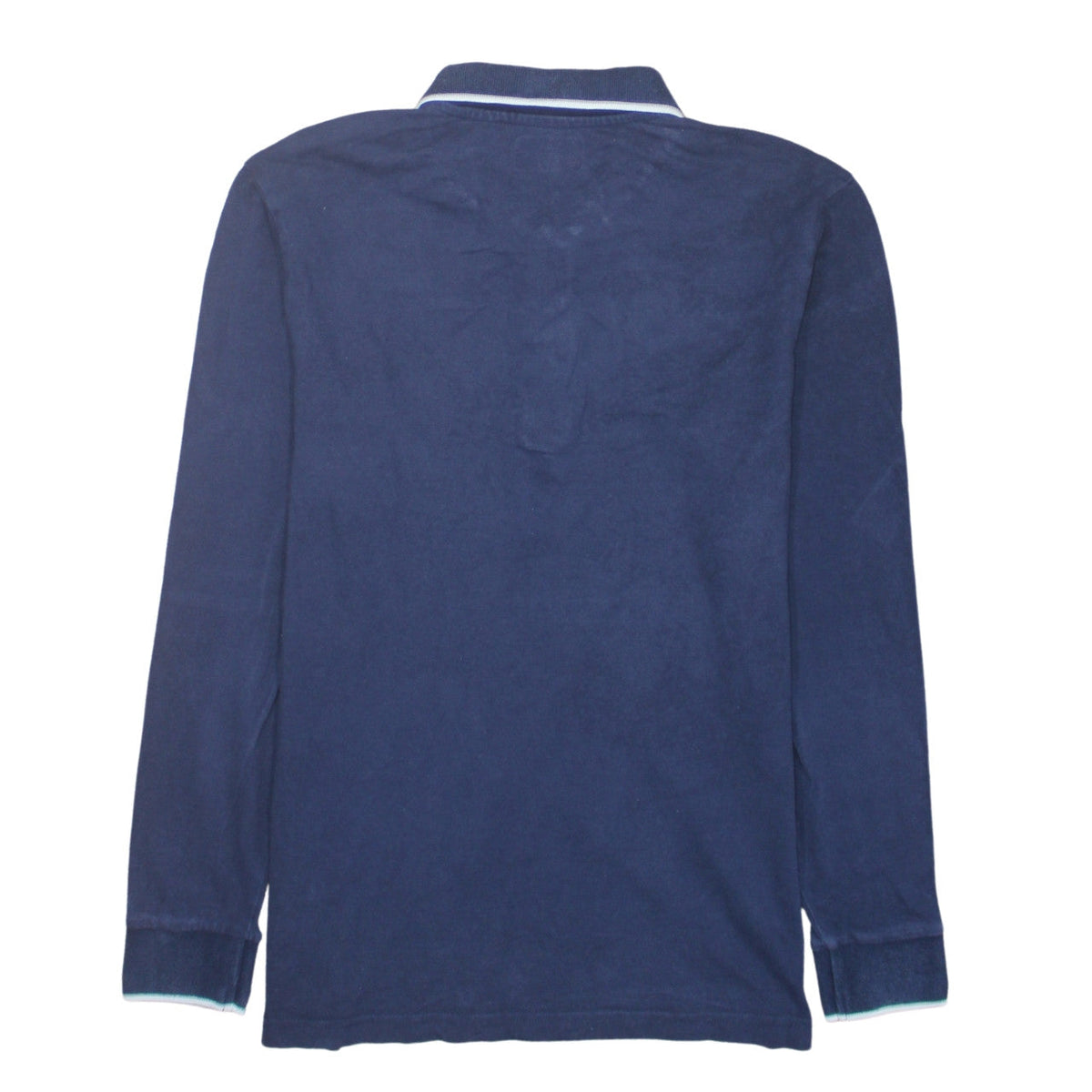 Mens UK Size M Kappa Blue Henley Sweatshirt