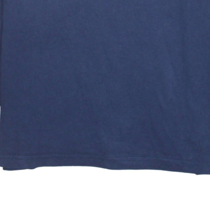 Mens UK Size M Kappa Blue Henley Sweatshirt