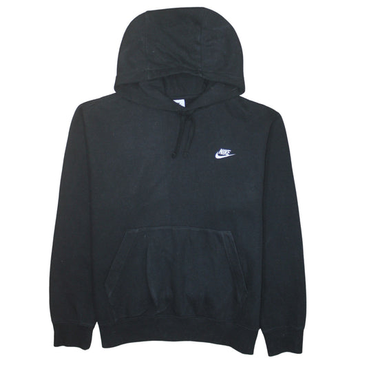 Mens UK Size M Nike Black Pullover Hoodie