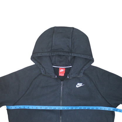 Mens UK Size XL Nike Black Full Zip Hoodie