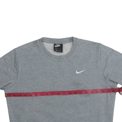 Mens UK Size M Nike Grey Pullover Sweatshirt