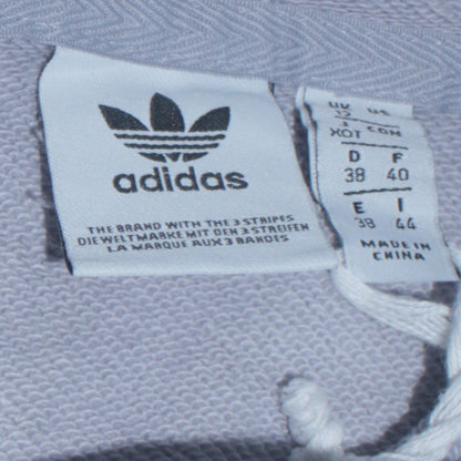 Womens UK Size 12 adidas Grey Pullover Hoodie