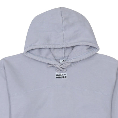 Womens UK Size 12 adidas Grey Pullover Hoodie