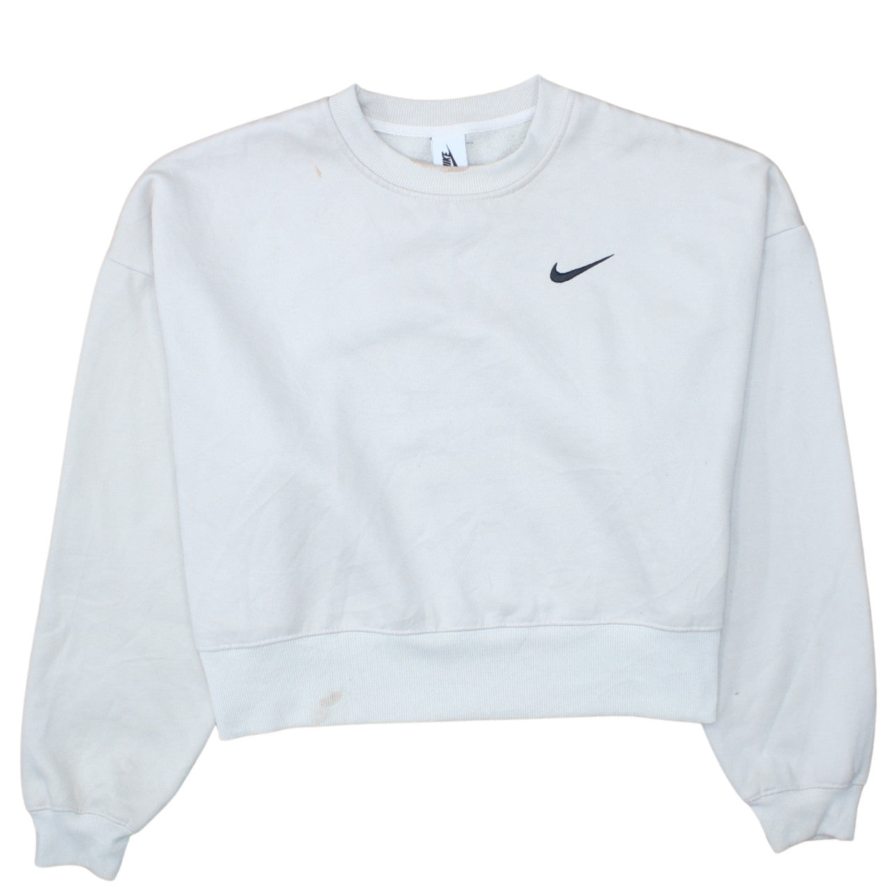 Womens UK Size XL Nike White Pullover Sweatshirt