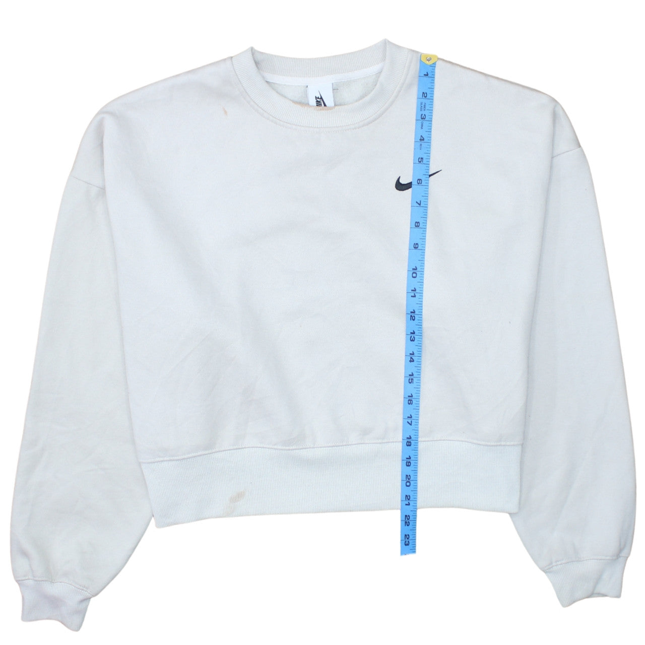 Womens UK Size XL Nike White Pullover Sweatshirt