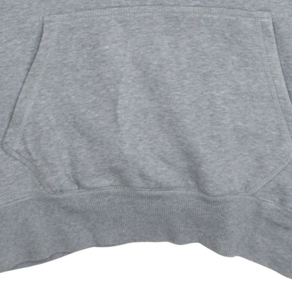 Nike Boys Grey Hoodie Small Just Do It Pullover Cotton Blend Fleece