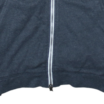 Mens UK Size M Nike Grey Full Zip Hoodie