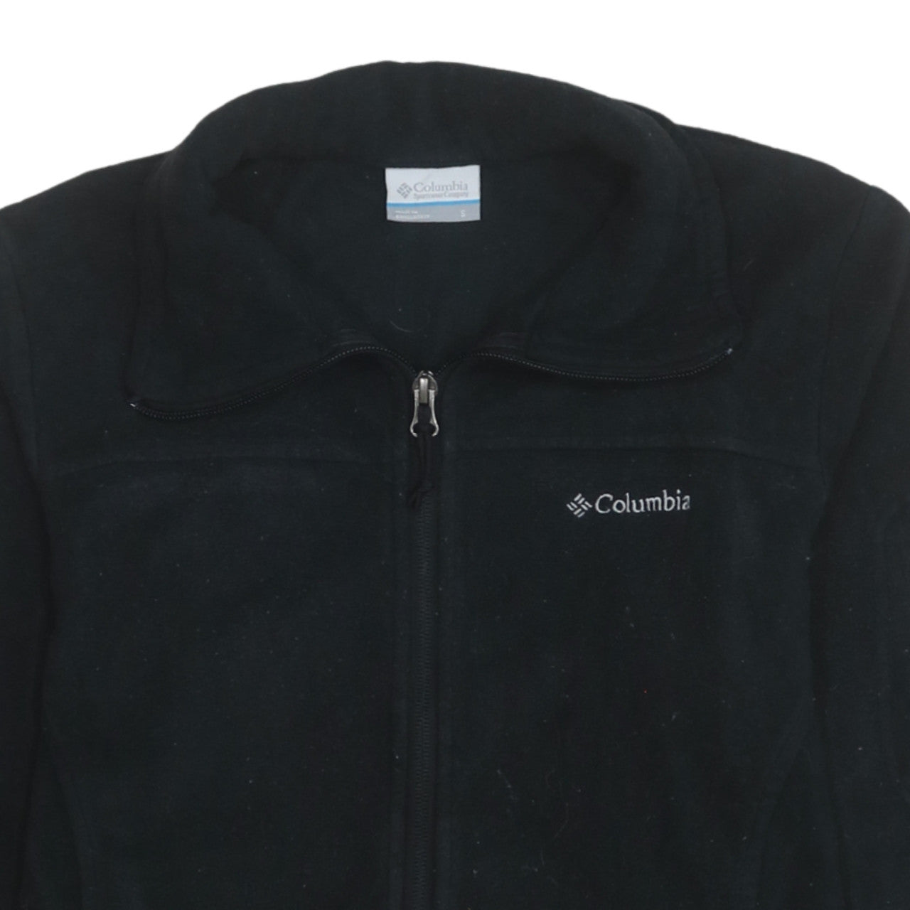 Mens UK Size S Columbia Black Basic Jacket