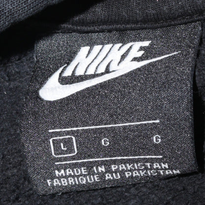 Mens UK Size L Nike Black Pullover Hoodie