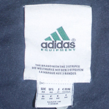 Mens UK Size M adidas Blue Pullover Sweatshirt
