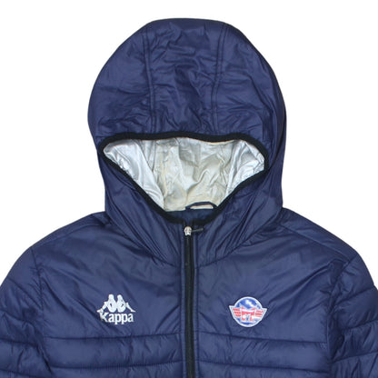 Mens UK Size L Kappa Blue Puffer Jacket
