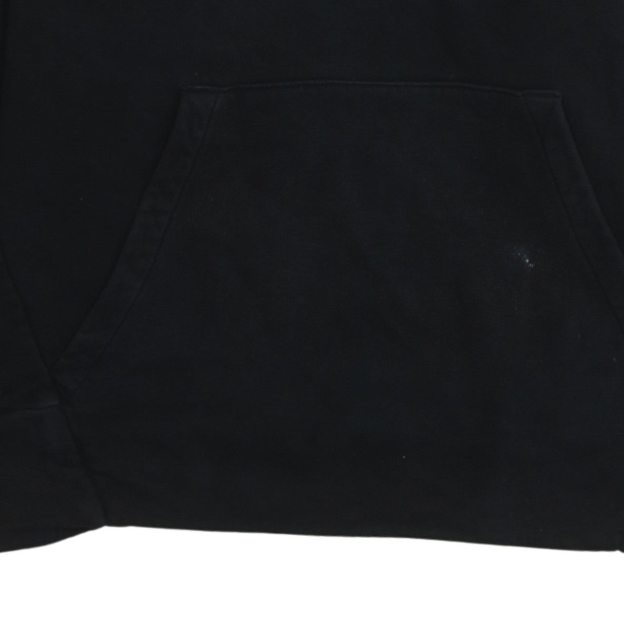 Calvin Klein Men’s Black Pullover Hoodie L Fleece Logo Sweatshirt
