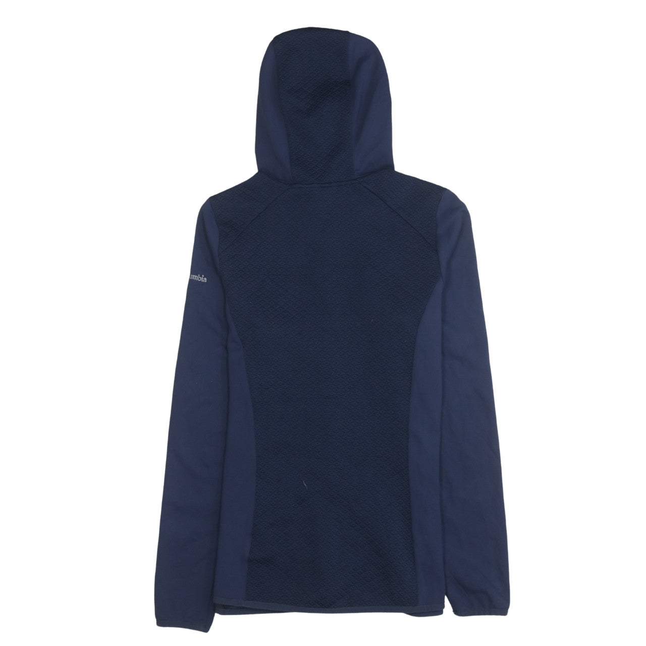Womens UK Size M Columbia Blue Full Zip Hoodie