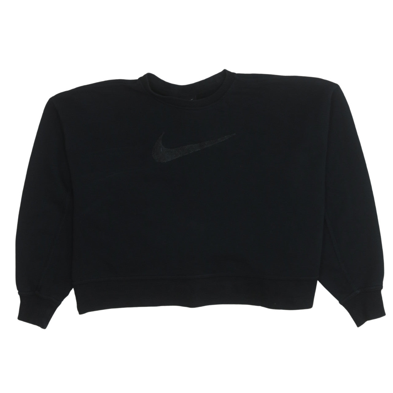 Womens UK Size M Nike Black Pullover Sweatshirt