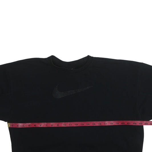 Womens UK Size M Nike Black Pullover Sweatshirt