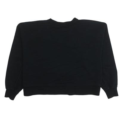 Womens UK Size M Nike Black Pullover Sweatshirt