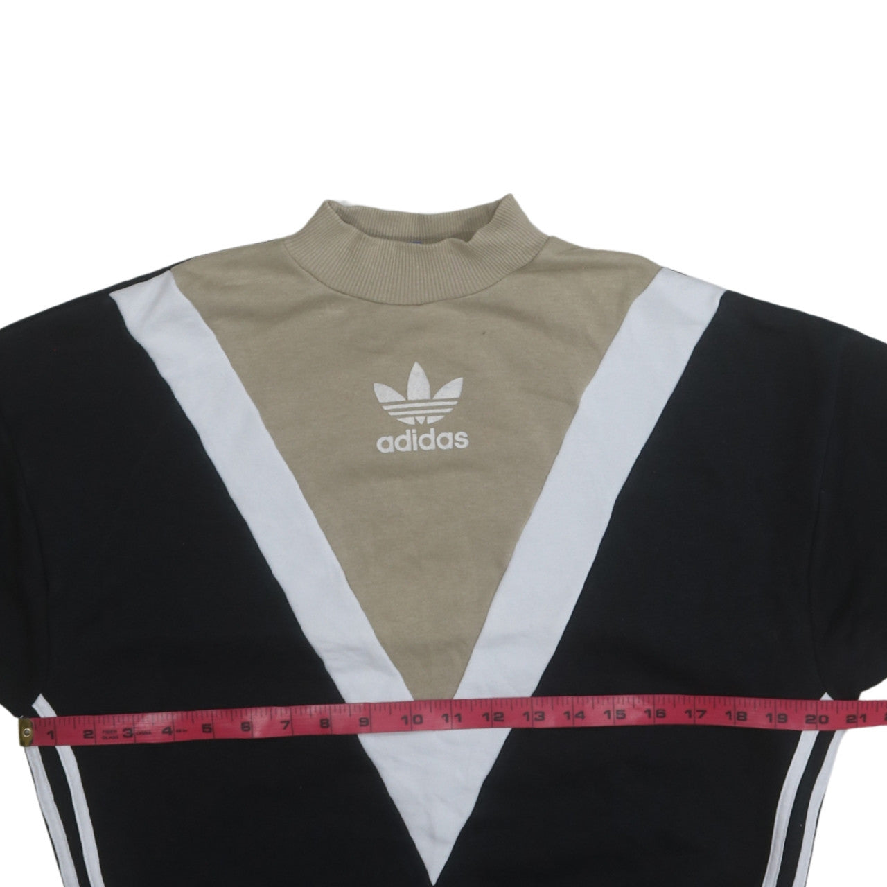 Womens UK Size 6 adidas Beige Pullover Sweatshirt