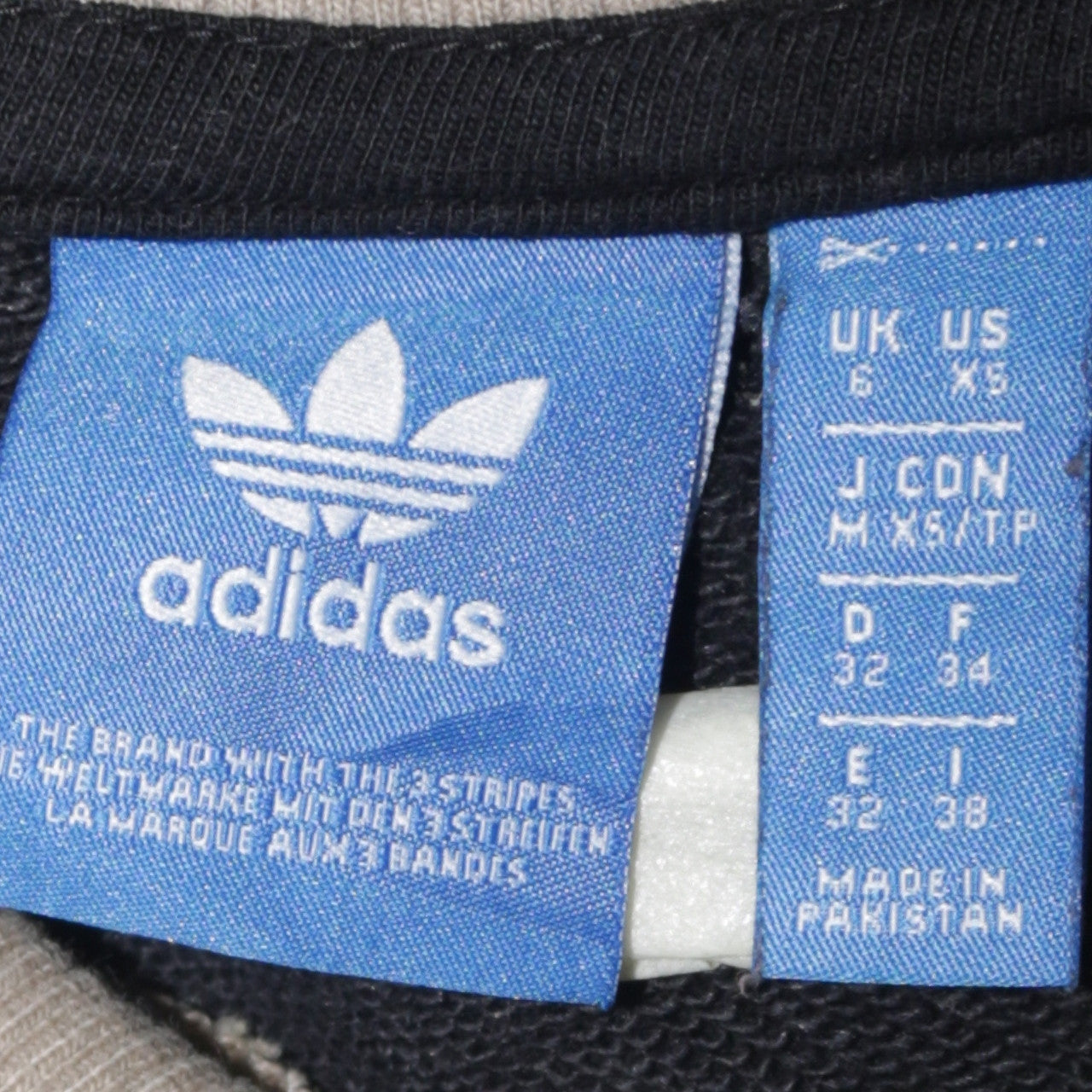 Womens UK Size 6 adidas Beige Pullover Sweatshirt