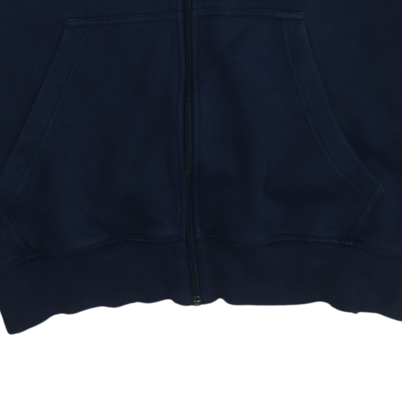 Mens UK Size M adidas Blue Full Zip Hoodie