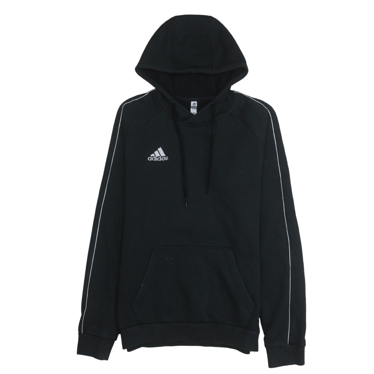 Mens UK Size S adidas Black Pullover Hoodie