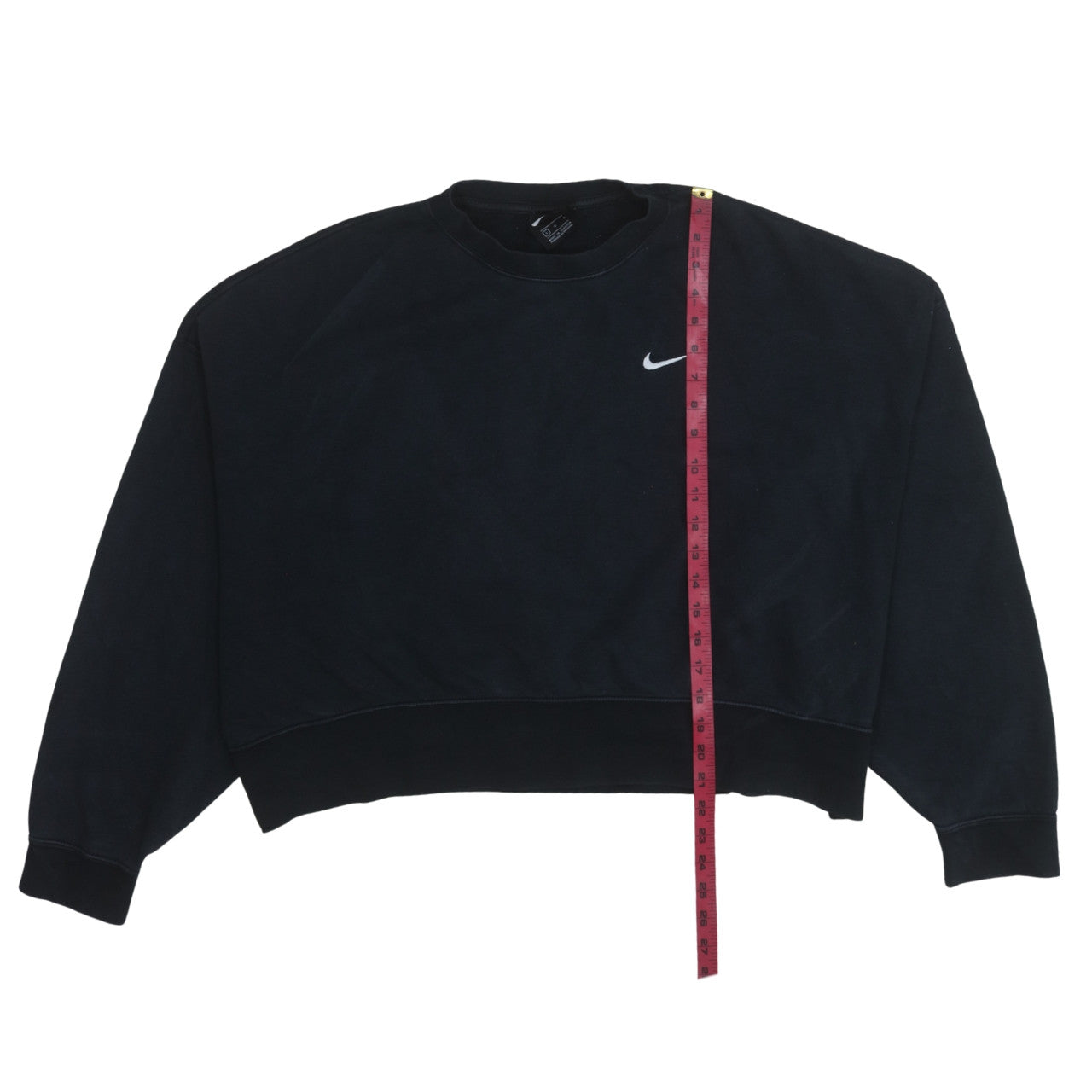 Womens UK Size L Nike Black Pullover Sweatshirt
