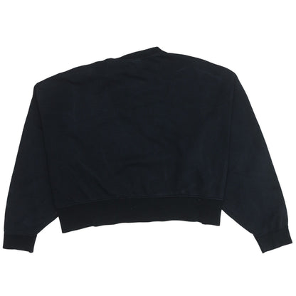 Womens UK Size L Nike Black Pullover Sweatshirt