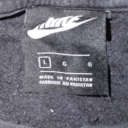 Womens UK Size L Nike Black Pullover Sweatshirt