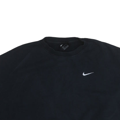 Womens UK Size L Nike Black Pullover Sweatshirt