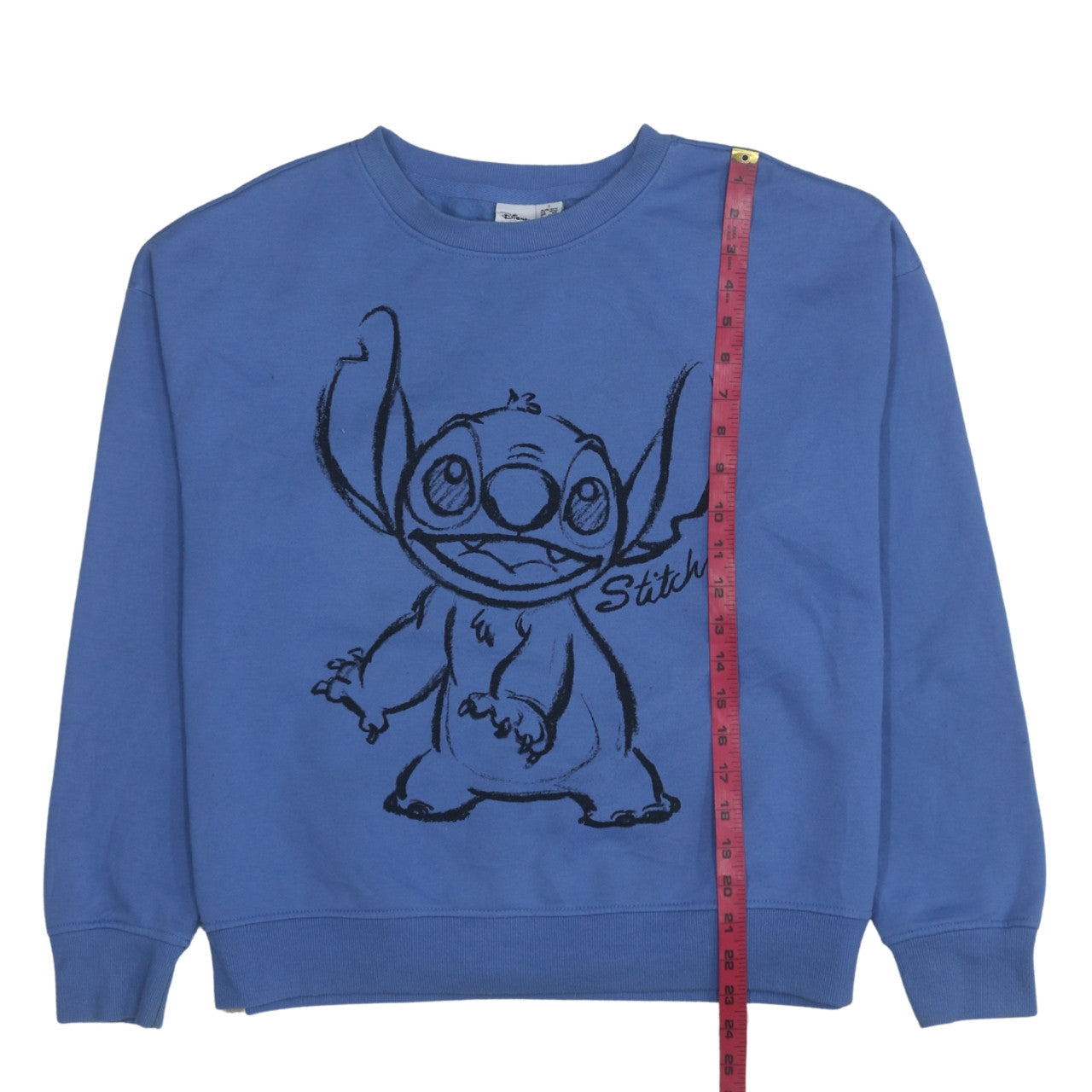 Womens UK Size S Disney Blue Pullover Sweatshirt
