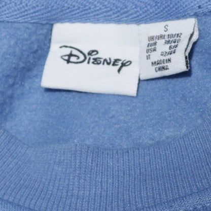 Womens UK Size S Disney Blue Pullover Sweatshirt