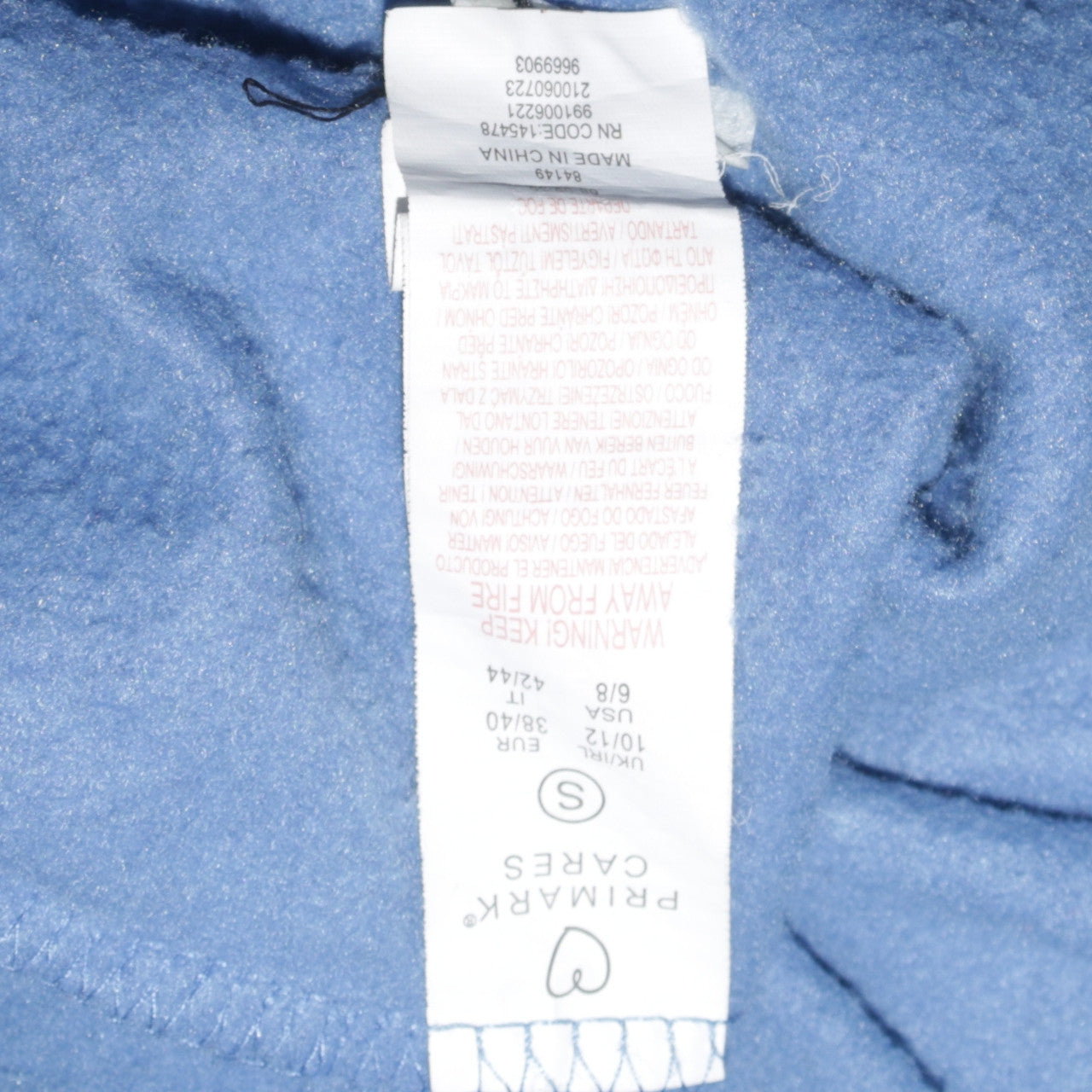 Womens UK Size S Disney Blue Pullover Sweatshirt