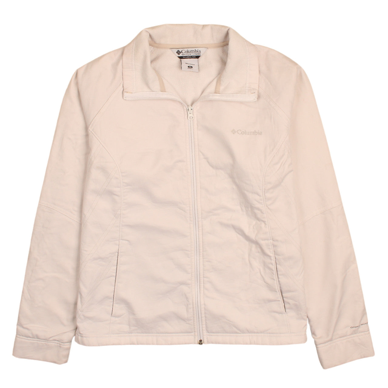 Womens UK Size XL Columbia Ivory Hiking Walking Running & Jogging Outdoor Jacket