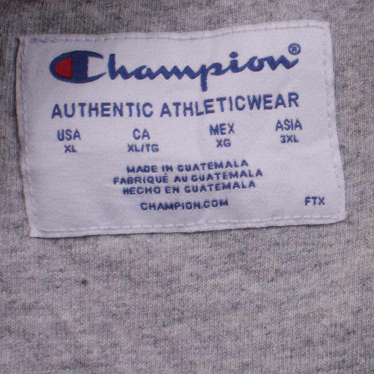 Mens UK Size XL Champion Blue Pullover Sweatshirt