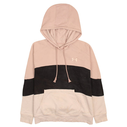 Womens UK Size M Under armour Beige Pullover Hoodie
