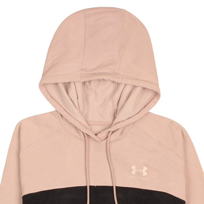 Womens UK Size M Under armour Beige Pullover Hoodie