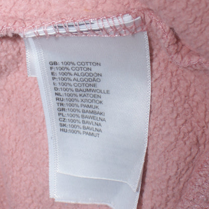 Mens UK Size S The North Face Pink Pullover Hoodie