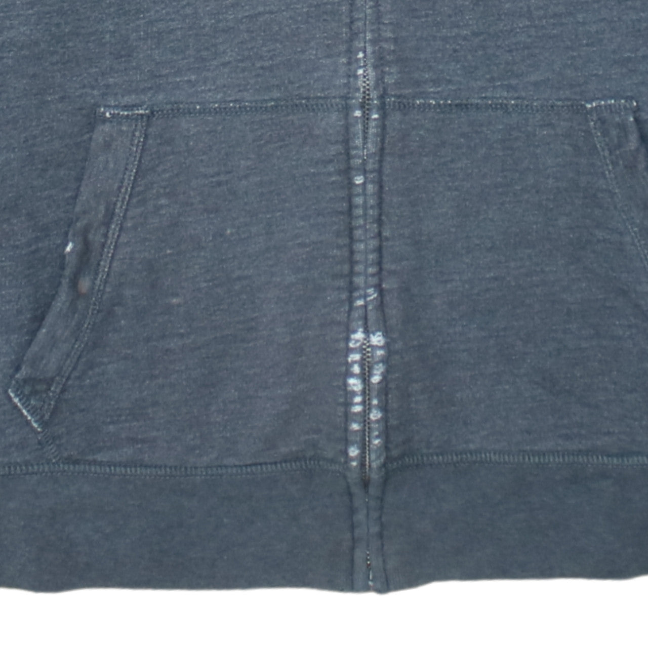 Mens UK Size L Gap Grey Full Zip Hoodie