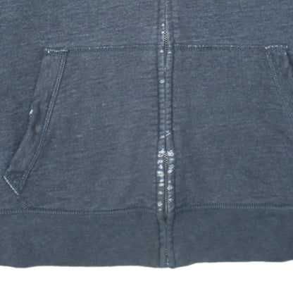 Mens UK Size L Gap Grey Full Zip Hoodie