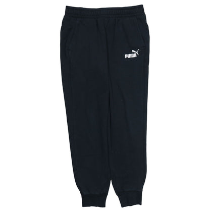 Puma Men's Black Jogger Sweatpants M Regular Fit with Logo