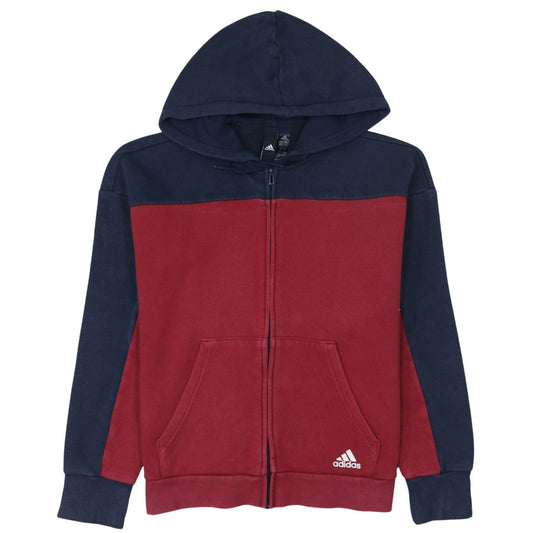 Womens UK Size S adidas Multicoloured Full Zip Hoodie