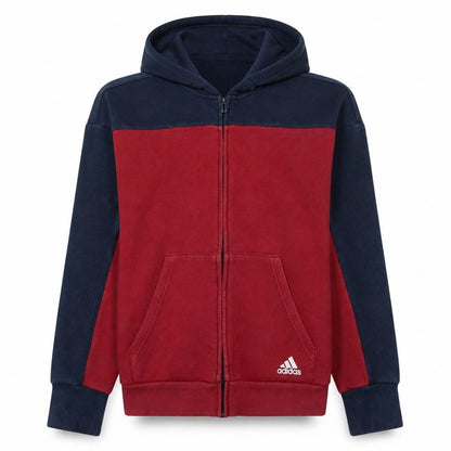 Womens UK Size S adidas Multicoloured Full Zip Hoodie