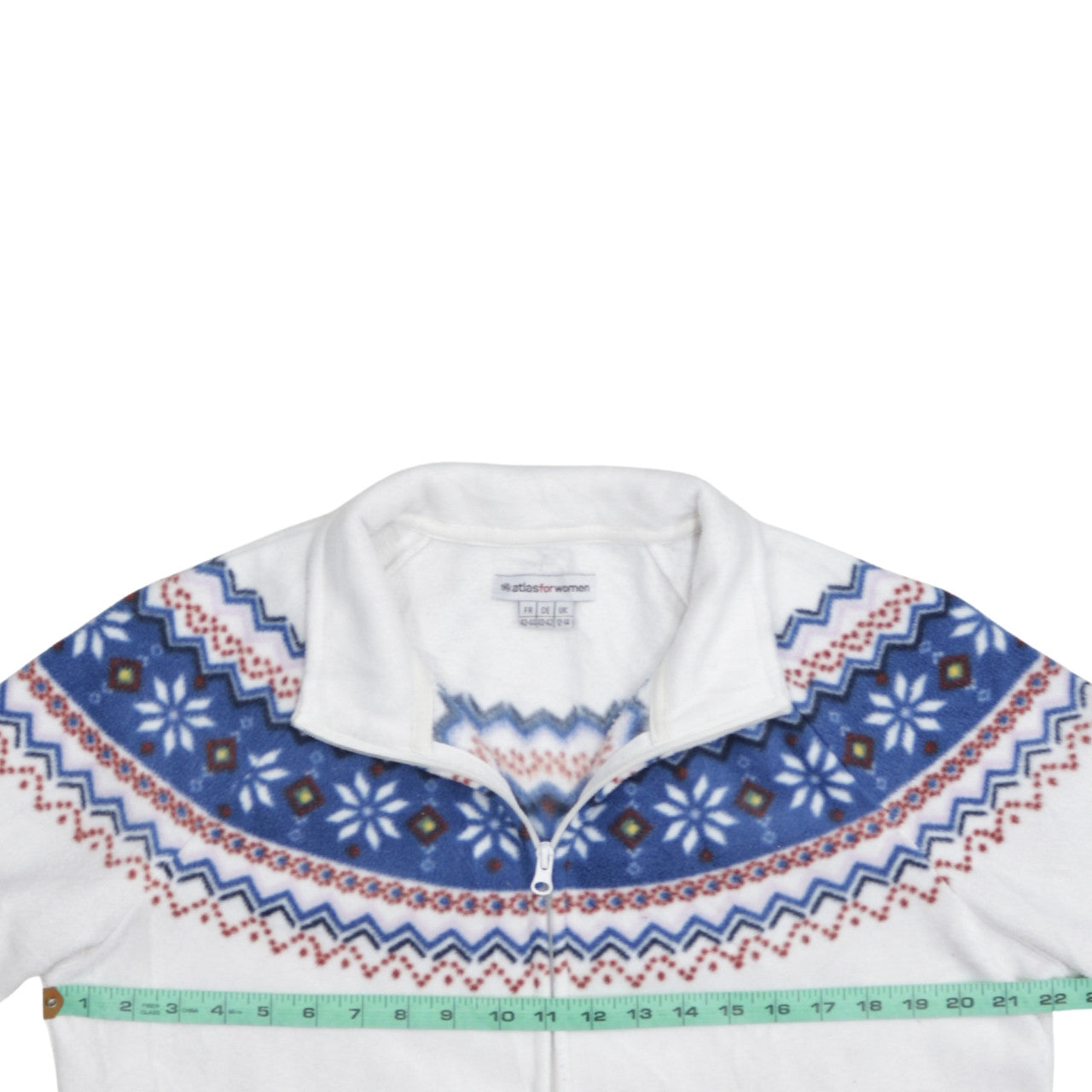 Womens UK Size 12-14 Atlas For Women White Basic Jacket